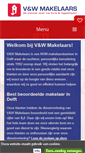 Mobile Screenshot of delft.vwmakelaars.nl